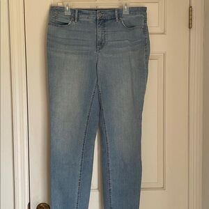 Talbots Light Wash Ankle Jeans
